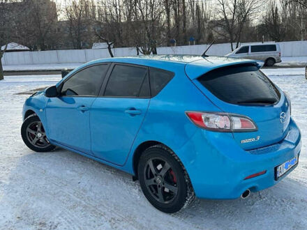Синий Мазда 3, объемом двигателя 2.2 л и пробегом 190 тыс. км за 7500 $, фото 1 на Automoto.ua
