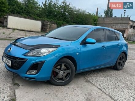 Синий Мазда 3, объемом двигателя 2.2 л и пробегом 189 тыс. км за 6350 $, фото 1 на Automoto.ua