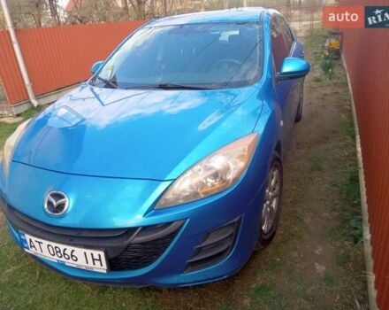 Синий Мазда 3, объемом двигателя 1.6 л и пробегом 240 тыс. км за 6900 $, фото 1 на Automoto.ua
