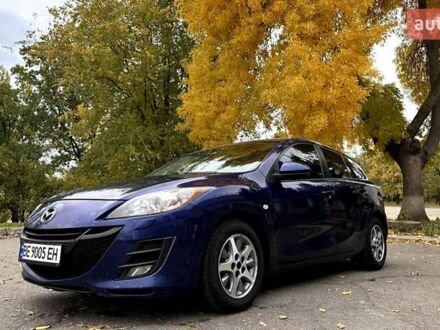 Синий Мазда 3, объемом двигателя 1.6 л и пробегом 293 тыс. км за 6500 $, фото 1 на Automoto.ua