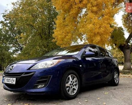 Синий Мазда 3, объемом двигателя 1.6 л и пробегом 293 тыс. км за 6500 $, фото 1 на Automoto.ua