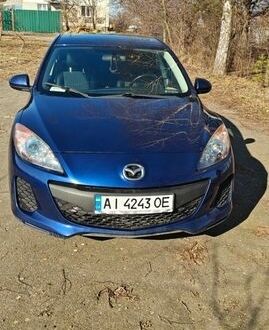 Синий Мазда 3, объемом двигателя 2 л и пробегом 238 тыс. км за 7400 $, фото 1 на Automoto.ua