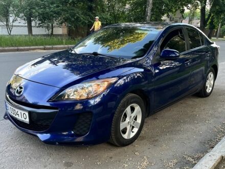 Синий Мазда 3, объемом двигателя 2 л и пробегом 197 тыс. км за 7000 $, фото 1 на Automoto.ua