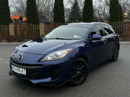 Синий Мазда 3, объемом двигателя 2 л и пробегом 165 тыс. км за 8000 $, фото 1 на Automoto.ua