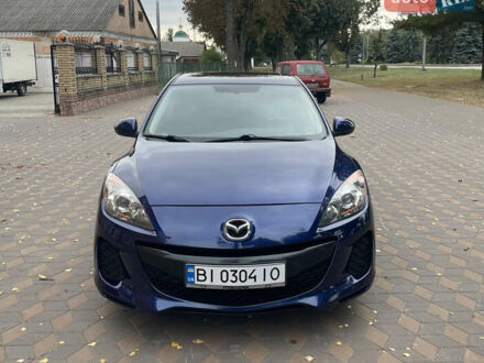 Синий Мазда 3, объемом двигателя 2 л и пробегом 180 тыс. км за 7100 $, фото 1 на Automoto.ua