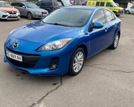 Синий Мазда 3, объемом двигателя 2 л и пробегом 238 тыс. км за 7200 $, фото 1 на Automoto.ua