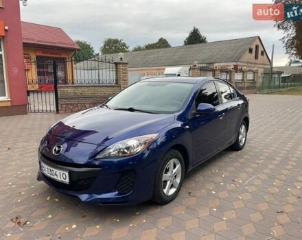 Синий Мазда 3, объемом двигателя 2 л и пробегом 197 тыс. км за 6600 $, фото 1 на Automoto.ua