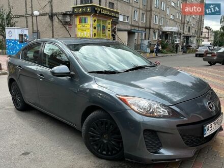 Синий Мазда 3, объемом двигателя 2 л и пробегом 189 тыс. км за 7500 $, фото 1 на Automoto.ua