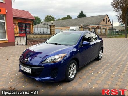 Синий Мазда 3, объемом двигателя 2 л и пробегом 190 тыс. км за 6800 $, фото 1 на Automoto.ua