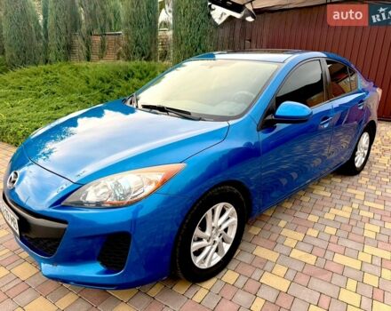 Синій Мазда 3, об'ємом двигуна 2 л та пробігом 137 тис. км за 7555 $, фото 1 на Automoto.ua