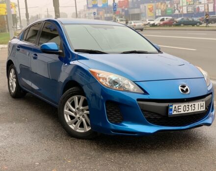 Синий Мазда 3, объемом двигателя 2 л и пробегом 65 тыс. км за 9700 $, фото 1 на Automoto.ua