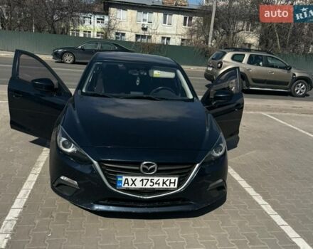 Синий Мазда 3, объемом двигателя 2 л и пробегом 200 тыс. км за 13000 $, фото 1 на Automoto.ua