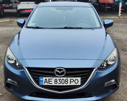 Синий Мазда 3, объемом двигателя 2 л и пробегом 111 тыс. км за 10500 $, фото 1 на Automoto.ua