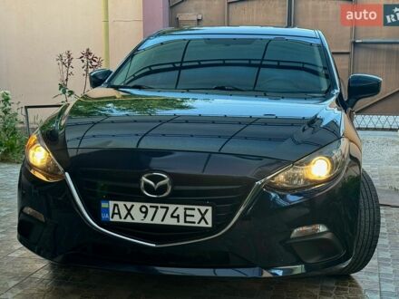 Синий Мазда 3, объемом двигателя 2 л и пробегом 184 тыс. км за 8500 $, фото 1 на Automoto.ua
