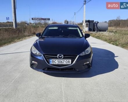 Синий Мазда 3, объемом двигателя 2 л и пробегом 125 тыс. км за 11700 $, фото 1 на Automoto.ua