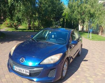 Синий Мазда 3, объемом двигателя 2 л и пробегом 221 тыс. км за 7500 $, фото 1 на Automoto.ua