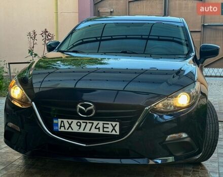 Синий Мазда 3, объемом двигателя 2 л и пробегом 184 тыс. км за 8950 $, фото 1 на Automoto.ua