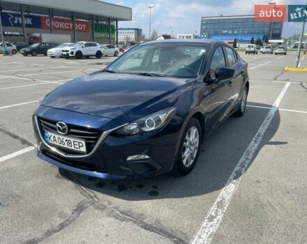 Синий Мазда 3, объемом двигателя 2 л и пробегом 175 тыс. км за 10300 $, фото 1 на Automoto.ua