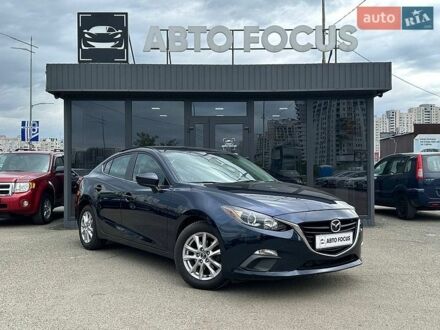 Синий Мазда 3, объемом двигателя 2 л и пробегом 188 тыс. км за 10490 $, фото 1 на Automoto.ua