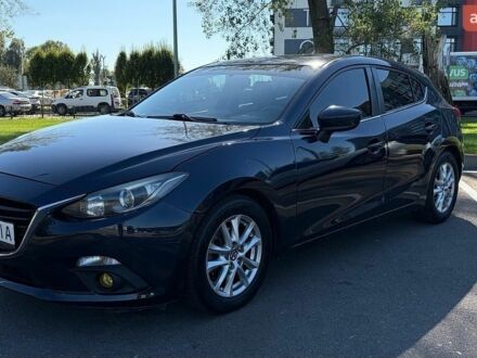 Синий Мазда 3, объемом двигателя 2 л и пробегом 170 тыс. км за 10200 $, фото 1 на Automoto.ua