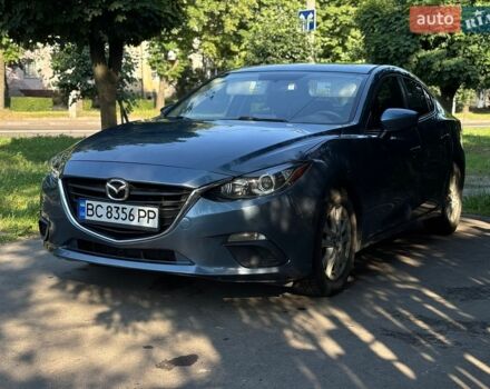Синий Мазда 3, объемом двигателя 2 л и пробегом 324 тыс. км за 8000 $, фото 1 на Automoto.ua
