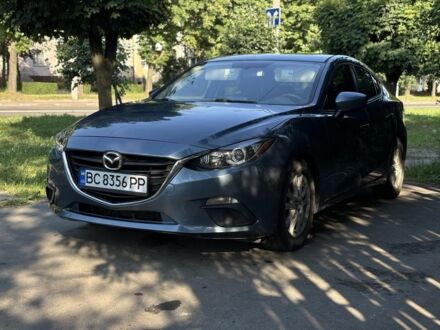 Синий Мазда 3, объемом двигателя 2 л и пробегом 324 тыс. км за 8000 $, фото 1 на Automoto.ua