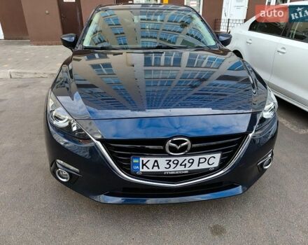 Синий Мазда 3, объемом двигателя 2 л и пробегом 152 тыс. км за 12900 $, фото 1 на Automoto.ua