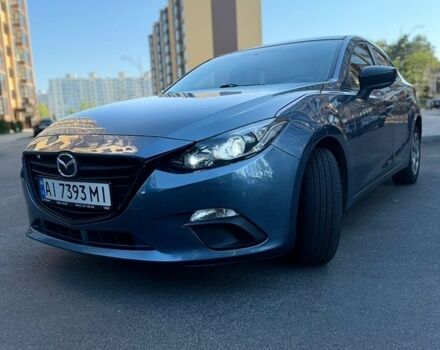 Синий Мазда 3, объемом двигателя 2 л и пробегом 224 тыс. км за 8885 $, фото 1 на Automoto.ua