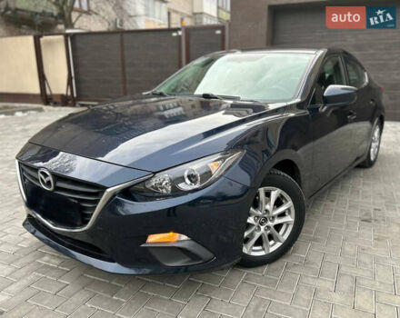 Синий Мазда 3, объемом двигателя 2 л и пробегом 171 тыс. км за 8999 $, фото 1 на Automoto.ua