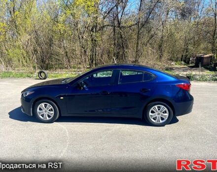 Синий Мазда 3, объемом двигателя 2 л и пробегом 110 тыс. км за 8900 $, фото 1 на Automoto.ua