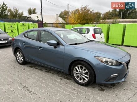Синий Мазда 3, объемом двигателя 2 л и пробегом 184 тыс. км за 10300 $, фото 1 на Automoto.ua