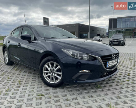 Синий Мазда 3, объемом двигателя 2 л и пробегом 167 тыс. км за 9200 $, фото 1 на Automoto.ua