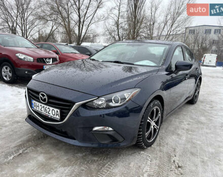 Синий Мазда 3, объемом двигателя 2 л и пробегом 131 тыс. км за 9200 $, фото 1 на Automoto.ua