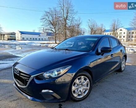 Синий Мазда 3, объемом двигателя 2 л и пробегом 184 тыс. км за 8900 $, фото 1 на Automoto.ua