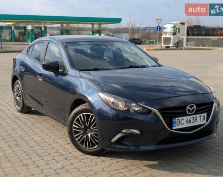 Синий Мазда 3, объемом двигателя 2 л и пробегом 70 тыс. км за 10700 $, фото 1 на Automoto.ua