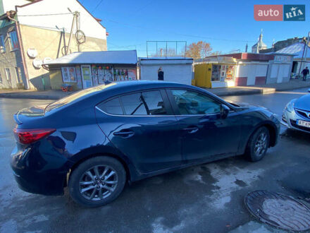 Синий Мазда 3, объемом двигателя 2 л и пробегом 139 тыс. км за 9600 $, фото 1 на Automoto.ua