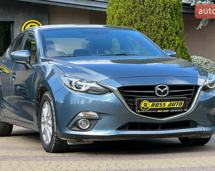 Синий Мазда 3, объемом двигателя 1.5 л и пробегом 135 тыс. км за 9850 $, фото 1 на Automoto.ua