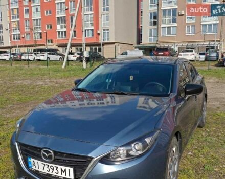Синий Мазда 3, объемом двигателя 2 л и пробегом 223 тыс. км за 7000 $, фото 1 на Automoto.ua