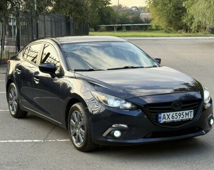Синий Мазда 3, объемом двигателя 2 л и пробегом 160 тыс. км за 8521 $, фото 1 на Automoto.ua