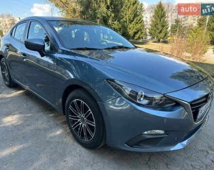 Синий Мазда 3, объемом двигателя 2 л и пробегом 158 тыс. км за 11200 $, фото 1 на Automoto.ua