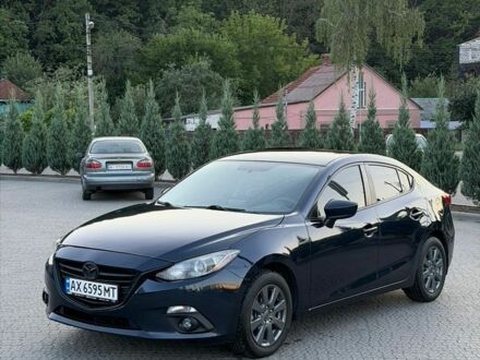Синий Мазда 3, объемом двигателя 2 л и пробегом 159 тыс. км за 10500 $, фото 1 на Automoto.ua