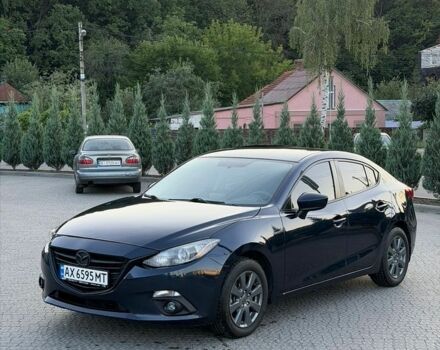 Синий Мазда 3, объемом двигателя 2 л и пробегом 159 тыс. км за 10500 $, фото 1 на Automoto.ua