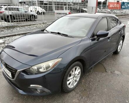 Синий Мазда 3, объемом двигателя 2 л и пробегом 130 тыс. км за 10500 $, фото 1 на Automoto.ua