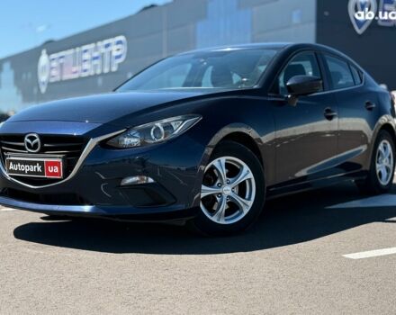 Синий Мазда 3, объемом двигателя 1.6 л и пробегом 141 тыс. км за 9990 $, фото 1 на Automoto.ua