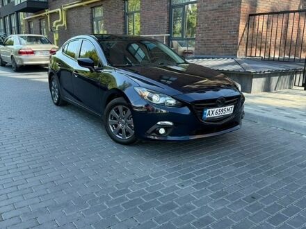 Синий Мазда 3, объемом двигателя 2 л и пробегом 157 тыс. км за 9800 $, фото 1 на Automoto.ua