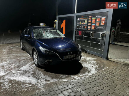 Синий Мазда 3, объемом двигателя 2 л и пробегом 190 тыс. км за 9200 $, фото 1 на Automoto.ua