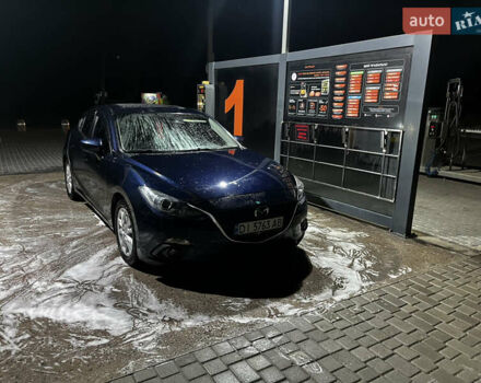 Синий Мазда 3, объемом двигателя 2 л и пробегом 190 тыс. км за 9200 $, фото 1 на Automoto.ua