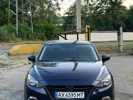 Синий Мазда 3, объемом двигателя 2 л и пробегом 157 тыс. км за 10500 $, фото 1 на Automoto.ua