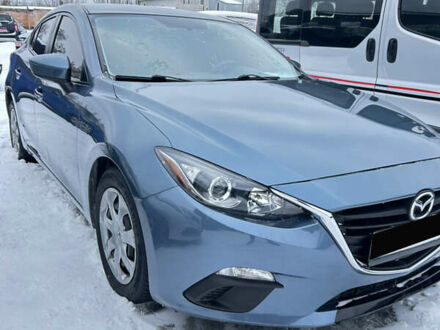 Синий Мазда 3, объемом двигателя 2 л и пробегом 150 тыс. км за 8750 $, фото 1 на Automoto.ua