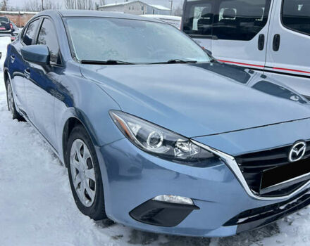 Синий Мазда 3, объемом двигателя 2 л и пробегом 150 тыс. км за 8750 $, фото 1 на Automoto.ua